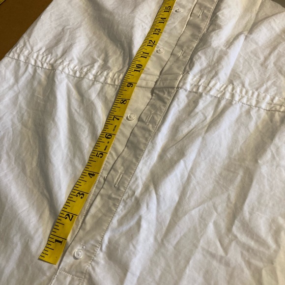 cos cute blouse/ shirt/ cotton / long style/ size 8 - Picture 6 of 12